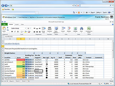 Microsoft Office 2010 Web Apps: Home vs. Business Editions
