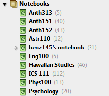 evernote notebooks