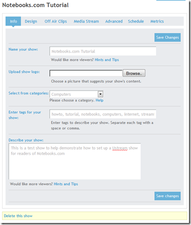Ustream How to get Started Ustreaming Your Way to Fame
