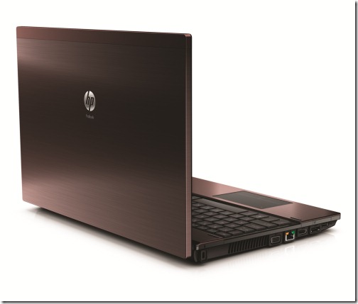 HP ProBook 4525s - Bordeaux Angle Rear