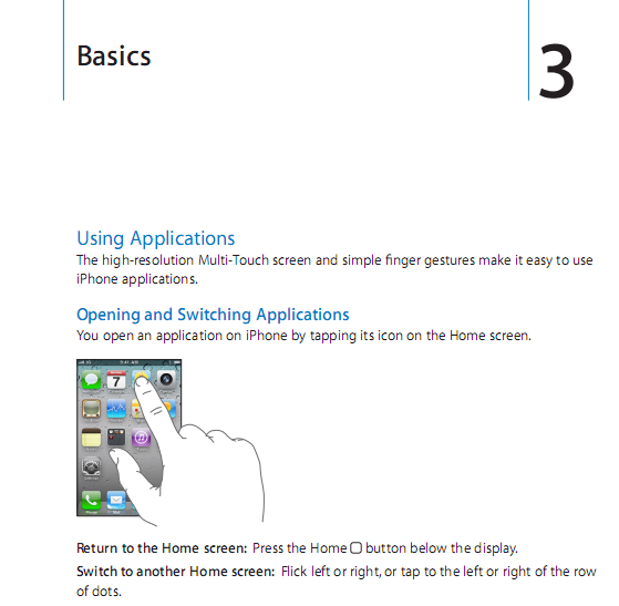 iPhone 4 User Guide Online