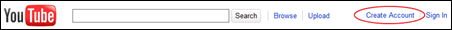 create account