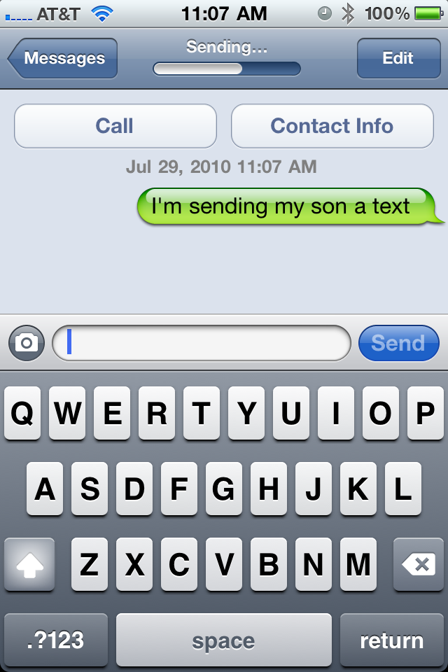 Get text messages