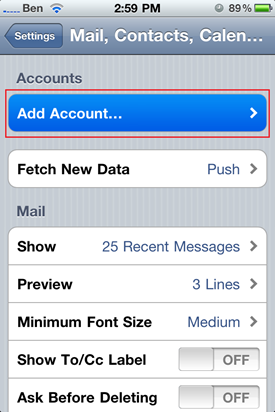 add account... add account...