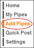 add pipes