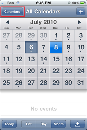 calendar button calendar button