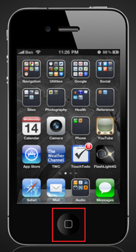 home button