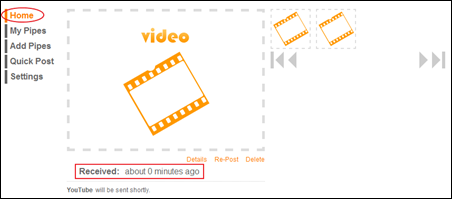 upload confirmation