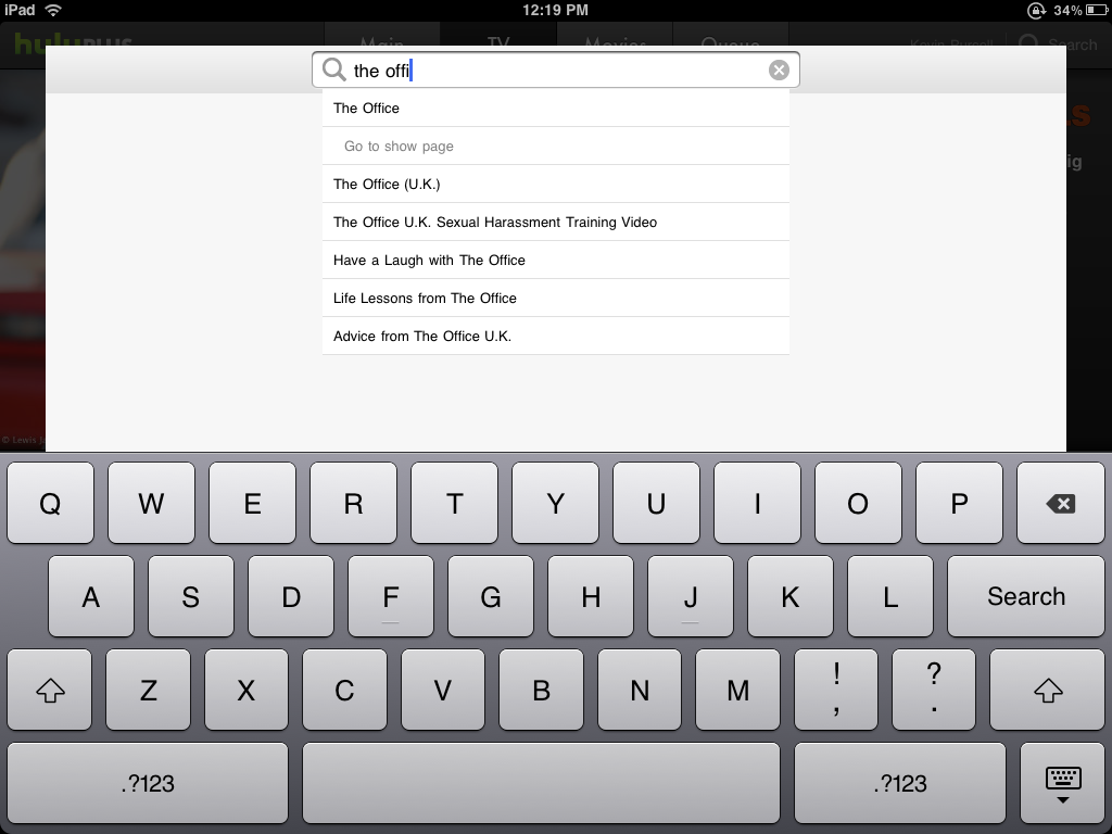 hulu Plus iPad App of the Week