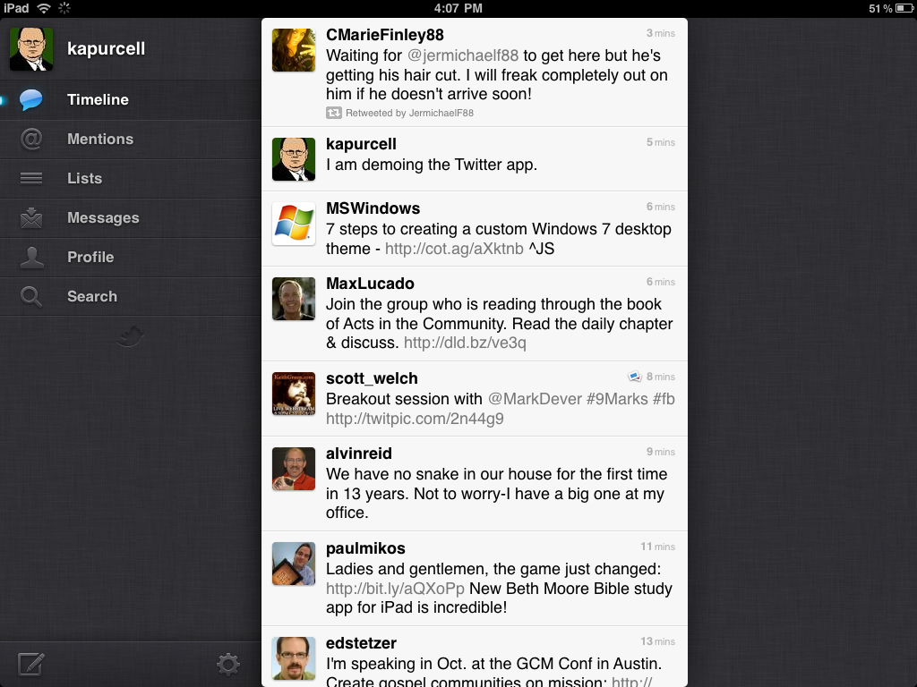 iPad App of the Week: Twitter