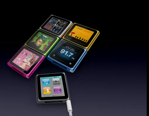New iPod Nano Announced - MultiTouch Display, Smaller and Lighter