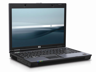 HP Compaq 6515B Notebook Front Angle