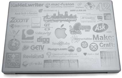 MacBook Pro Laser Etched