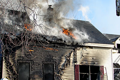 Fire Dell Laptop