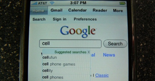 Google iPhone