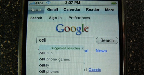 Google iPhone