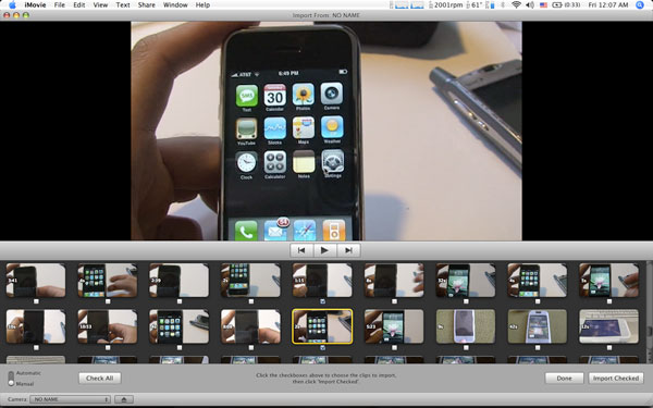 Imovie 08 Adds Support For Hdd Dvd Camcorders